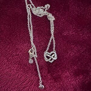 Pandora Infinity Heart Necklace